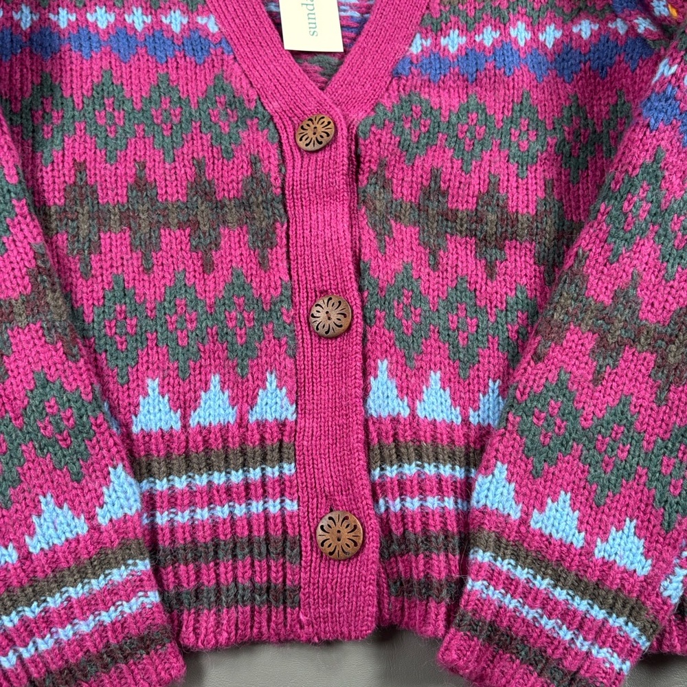 Sundance Catalog Folk Tale Cardigan - Picture 4 of 5